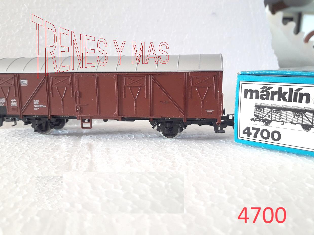 Wagon Märklin 58512 – Tombereau DB – Époque III – Analogique – Occasion état Neuf