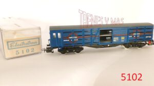 Märklin 58237 escala 1 vagón de mercancías vagón de baja borda Lanz