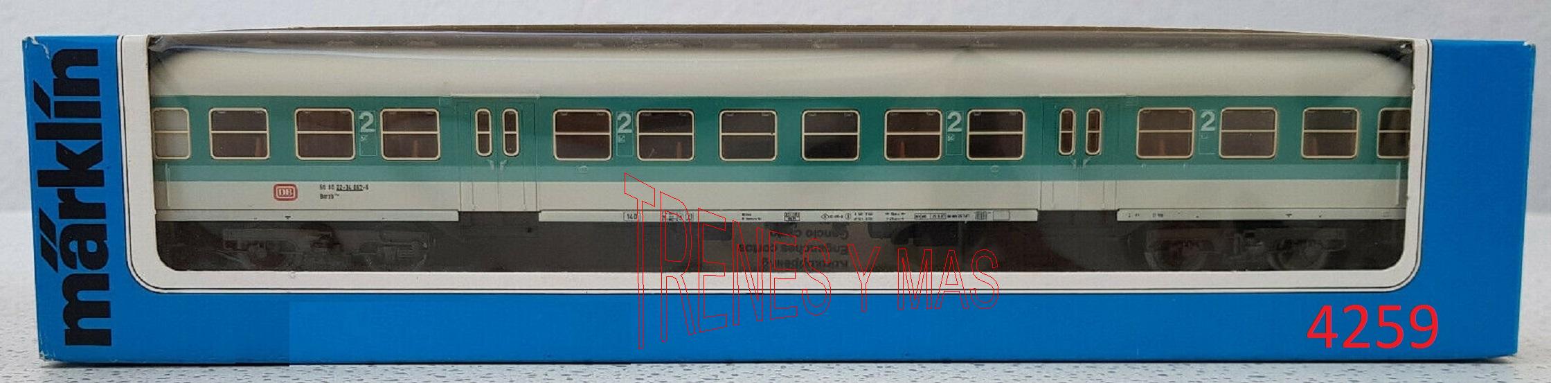 C. Pasajeros DB MARKLIN - 4259 - Trenesymas