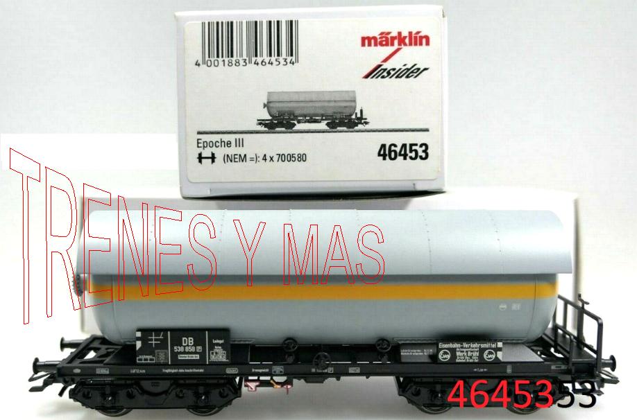 C. TANQUE DB MARKLIN - 46453 - Trenesymas